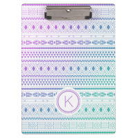 Monogram  Tribal Pattern