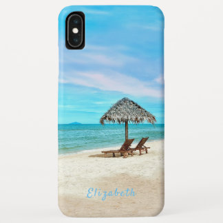 Monogram Tropical Beach Scene Case-Mate iPhone Case