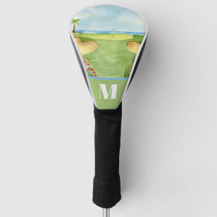 Monogram Tropical Golf Course Head Cover