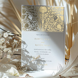 Monogram Twin Birds Victorian Wedding