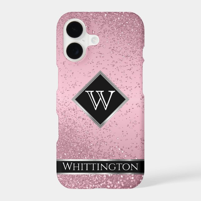 Monogram Twinkle Ombre - Pink (Back)
