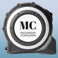 Monogram Two Initials Name Custom