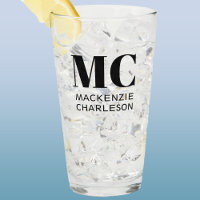 Monogram Two Initials Name Custom