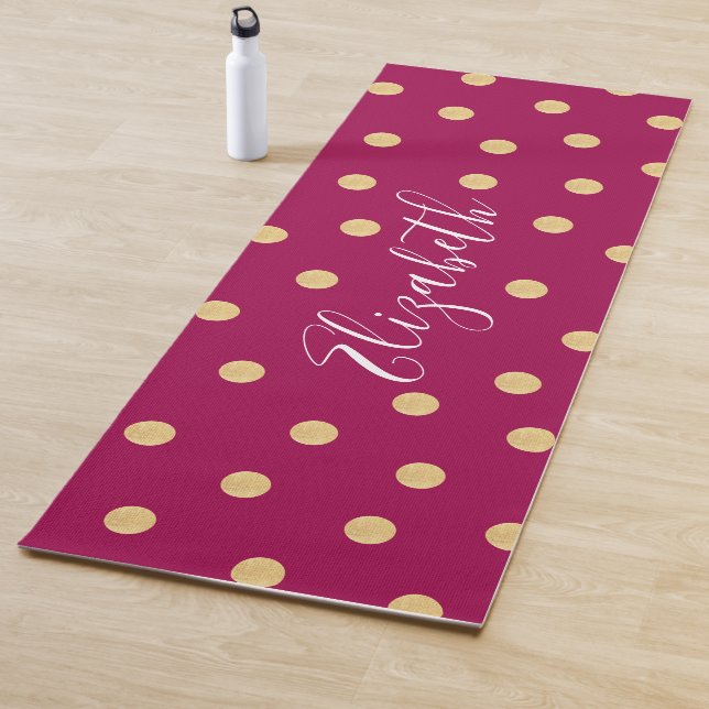 Monogram Unique Pink Gold Mat (In Situ)