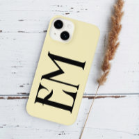Monogram Vintage Chic Yellow