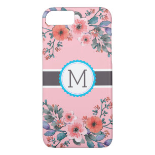 Monogram Vintage Floral Pattern #42 Case-Mate iPhone Case