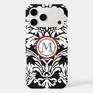 Monogram Vintage Magnolia Flower Pattern iphone