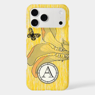 Monogram Vintage Modern Dandilion Floral iphone