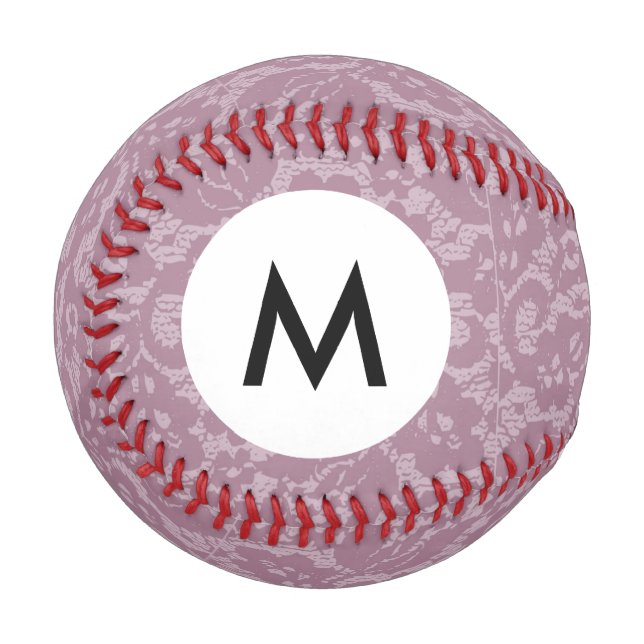 Monogram Violet lace Baseball (Front Left)