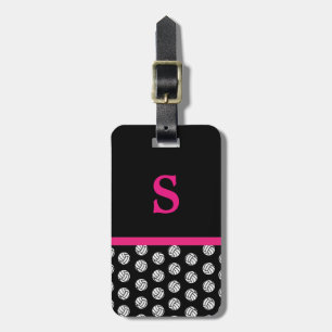Monogram Volleyball Luggage Tag