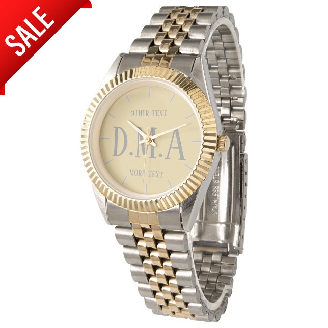 Monogram Watch Women Personalised Elegant Classy (Creator Uploaded)