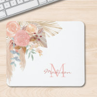 Monogram Watercolor Floral
