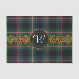 Monogram Watt Tartan Tissue Paper