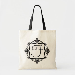 Monogram Wedding Favour Bag