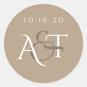 Monogram Wedding Seal