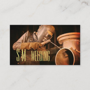 Monogram Welding Business Card