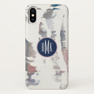 Monogram   White Out Crop Case-Mate iPhone Case