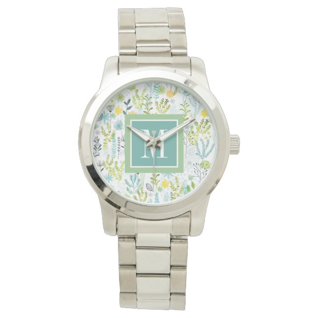 Monogram | Wild and Free Pattern Watch (Front)