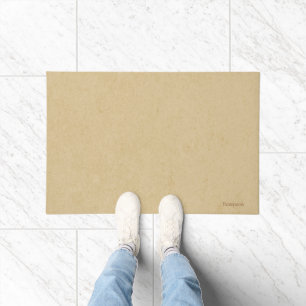 Monogram wooden scrapbook paper background doormat