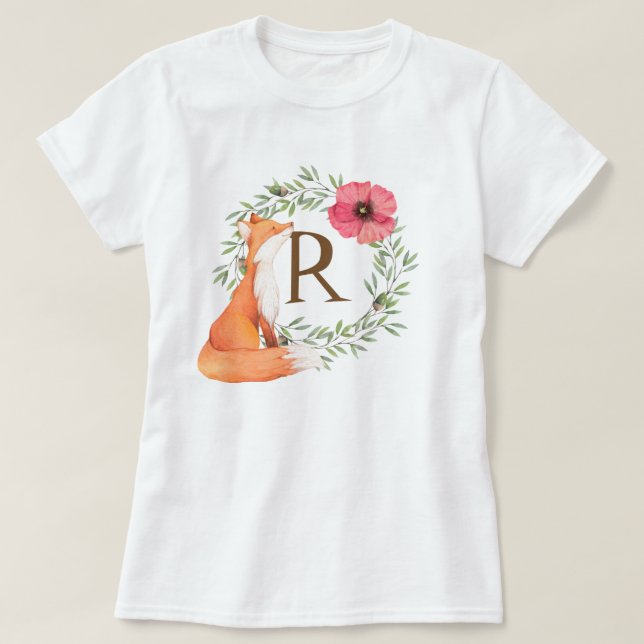MONOGRAM Woodland Fox T-Shirt (Design Front)