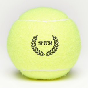 Monogram Wreath Tennis Balls