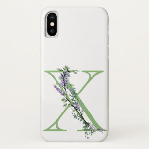 Monogram X Lavender Eucalyptus Case-Mate iPhone Case