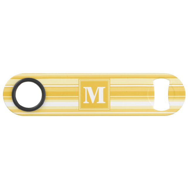 Monogram yellow stripes (Front (Horizontal))