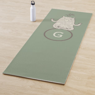 Monogram Yoga Bear Mat