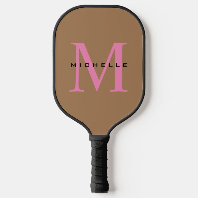 Monogram Your Name Special Gift Beloved Ones Pickleball Paddle (Front)