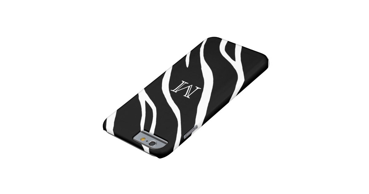 Monogram Zebra Case Zazzle.co.nz