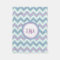 Monogramed Colourful Retro Chevron Zigzag Pattern