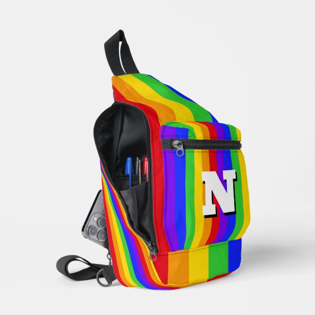Monogramed Duffle Bag (Open)