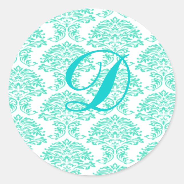 Monogramed Stickers (Front)