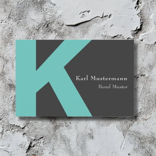 Monogramm Business Card