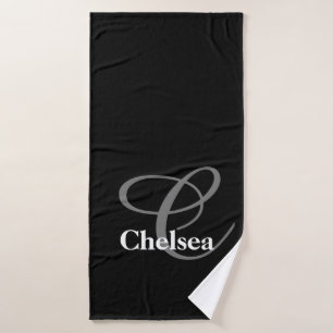 Monogrammed and Personalized Bath Towel