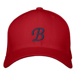 Monogrammed B Adjustable Cap