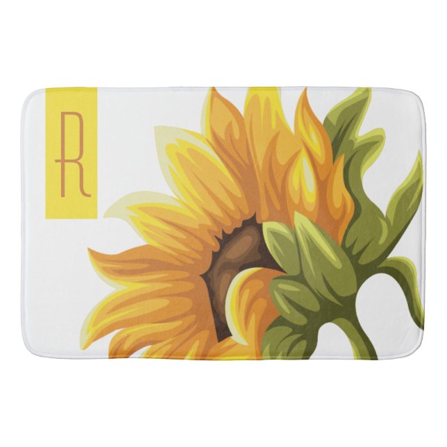 Monogrammed Bath Mat (Front)
