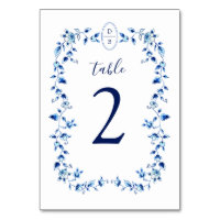 Monogrammed Blue & White Delft