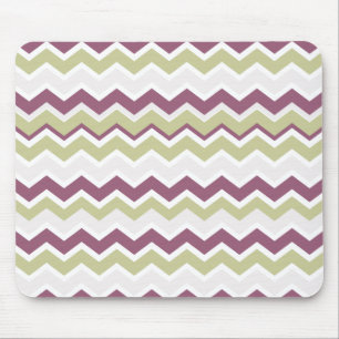 Monogrammed Chevron Brick Mouse Pad