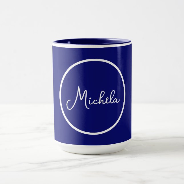 Monogrammed coffee Mug (Center)