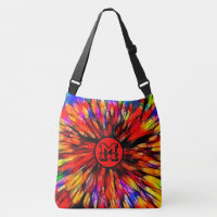 Monogrammed Colour Burst