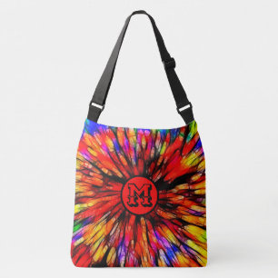 Monogrammed Colour Burst Crossbody Bag