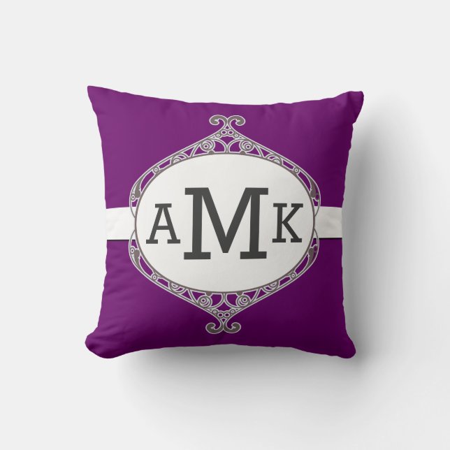 Monogrammed Cushion (Front)