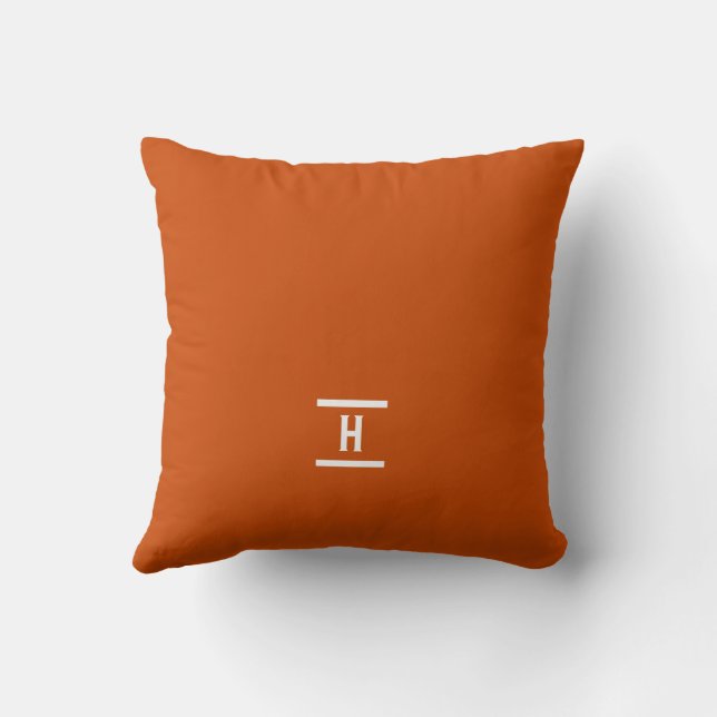Monogrammed Cushion (Back)