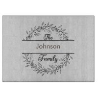 Monogrammed Cutting Board
