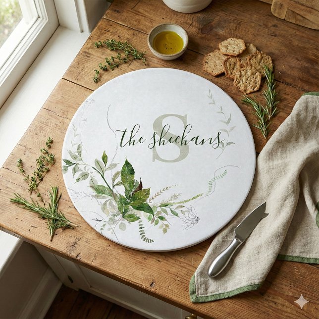 Monogrammed Cutting Board (This beautiful personalized cutting board would make a wonderful gift for someone special! )