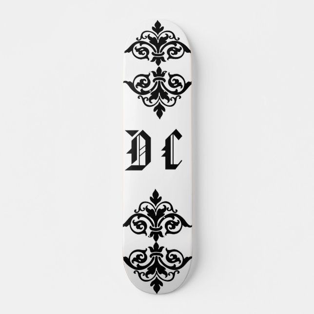 Monogrammed DC Skateboard (Front)