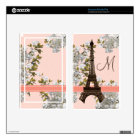 Monogrammed Eiffel Tower Kindle Fire Skin