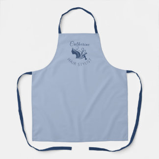 Monogrammed Elegance Stylist Apron