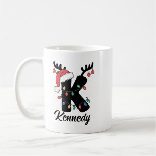 Monogrammed Family Christmas Personalized Holiday Coffee Mug